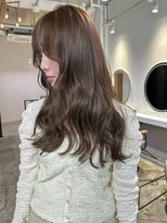 フェブミエル(fev miel)&nbsp;【fev_rica】透けヘーゼルベージュカラー