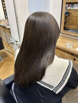 クラフト ヘア デザイン(CRAFT HAIR DESIGN) 透明感・艶たっぷりのオリーブベージュ