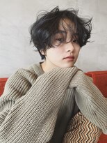 ヒュージ 三軒茶屋(huge)&nbsp;ショートボブ/くせ毛風パーマ/顔周りカット/カーリーショート