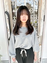ノラ(Nora) *Aラインセミロングレイヤー*