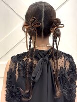 ハウス(HAUS.)&nbsp;結婚式参列ヘアアレンジ/ヘアセット/パーティーヘア/タイトヘア