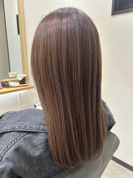 ジョア(JOIE) 艶ブラウン×ナチュラルロング