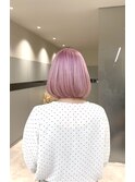 ペールピンク/ボブ