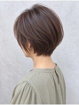 セレスト 川口店(CELESTE)&nbsp;丸みが可愛い小顔ショート×イノアカラー白髪染め