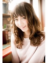 オハナ(ohana) 【表参道/ohana】やわらかい質感が可愛いスポンテニアスロング