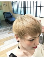 ラべリー 池袋(LOVELEY)&nbsp;お客様style152 ハイトーンベリーショート