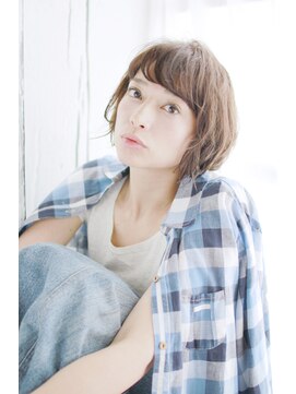 シュシュット(chouchoute) 吉祥寺ヴェールウェーブブルージュ美髪似合わせカットアシメ/042