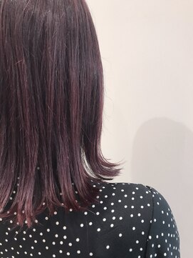 エンレイ(enRei) 10代20代30代大人可愛い外ハネベリーピンクナチュラル暖色カラー