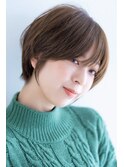 【Rire-リル銀座-】ミルクティーブラウンミニボブ20代 30代 40代