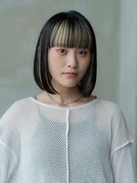 オースティン 登戸向ケ丘遊園(AUSTIN)&nbsp;大人かわいい前髪セシルカットココアブラウンフリンジウェーブ