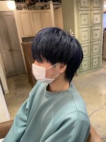 サンバイセライロ 千葉(SAN. by celilo)&nbsp;マッシュウルフ×ブルーブラック【積田佳奈】