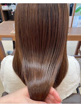 カノエ 松江乃木店(canoe) ロング/ストレート/髪質改善縮毛矯正/髪質改善/韓国風/韓国ヘア