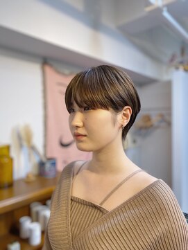 アンドチル 渋谷(AND CHILL) ショートボブ/うざバング/大人ショート20代30代　渋谷