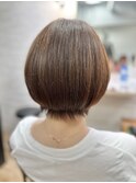 髪質改善♪サラサラストレートショートボブ♪