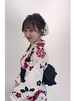 グランデュール 浜松東若林店(GRANDEUR)&nbsp;浴衣アレンジ