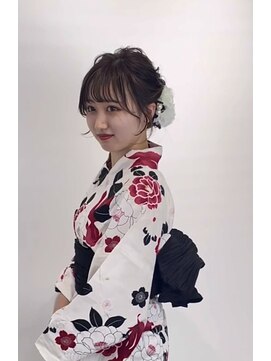 グランデュール 浜松東若林店(GRANDEUR) 浴衣アレンジ