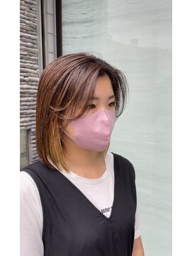 ヘアメイク 健(Hair Make Ken) 髪質改善ボブイヤリングカラー