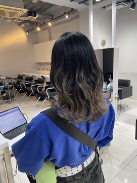 アライブ ハラジュク(ALIVE harajuku) 中韓mixバレイヤージュ