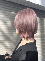 【表参道　roijir】ハイトーンブリーチカラー×ピンクシルバー