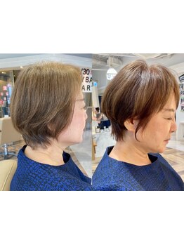 【まだ白髪を黒く染めていませんか？】 白髪は“隠す“から“馴染ませる“時代へ。【野田】