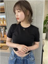 プアメリア 名古屋(Puamelia)&nbsp;トリートメント ブリーチなしダブルカラー 前髪縮毛矯正