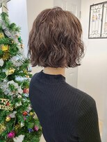 ヘア ケア ディエイチケー(HAIR CARE DHK)&nbsp;ミニボブお洒落パーマ