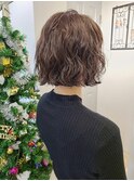 ミニボブお洒落パーマ