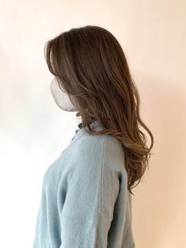 ヘアデザイン ファブロ(hair design FABRO.) ◎レイヤーカット/韓国風巻き/ミルクティーベージュ◎