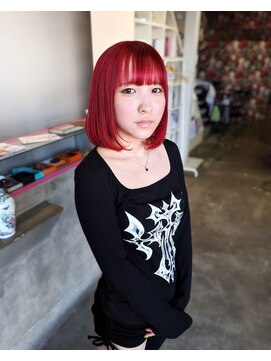 アンゼロ(UNZELO) ダブルカラー：レッド