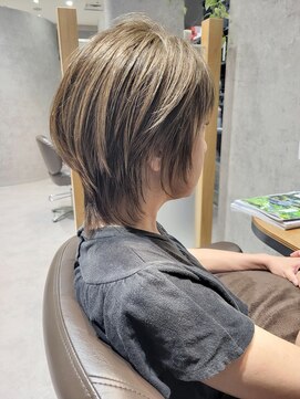 リップル(Ripple) 【海浜幕張 Ripple】ウルフショート×グレージュ