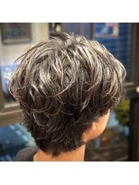 ヒロギンザバーバーショップ 新宿店(HIRO GINZA BARBER SHOP)&nbsp;ショートウルフパーマ