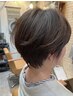 ★白髪染めカラー+パーソナルカット+内部トリートメント付￥11220