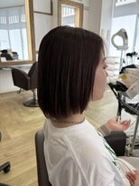 コワファースト 大分(COIFF1RST)&nbsp;赤みブラウンカラー