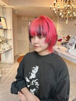 ティント 梅田(Tint)&nbsp;【TOMOKI】セクションデザイン/ショートウルフ《大阪梅田駅》