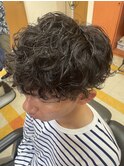 刈り上げマッシュ×エアリーパーマ