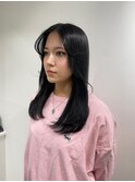 透明感抜群地毛風カラー