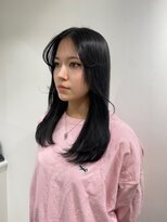 アオ(AO)&nbsp;透明感抜群地毛風カラー