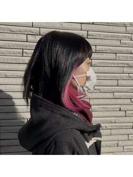 アッシュ 武蔵境店(Ash) インナーカラー【ピンク】