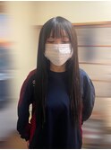 編み込みエクステンション(人毛ストレート)