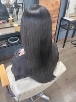 ルアン 上通り(ruen) 松本皐希のオリジナル縮毛矯正。