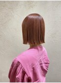 切りっぱなしボブ