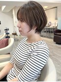 【VIVO】大人可愛い 丸みショートボブ 小顔ショートカット