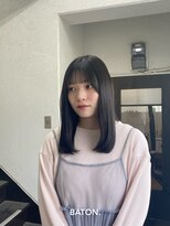 バトン(BATON)&nbsp;暗めオリーブベージュ