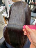髪質改善ストレート