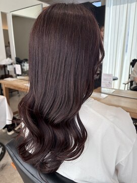 ヘアーメイク アディクト(HAIR MAKE addict) 艶感◎ボルドーカラー【@addict_madoka】