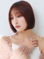 エトル バイ コムマティス 恵比寿駅前店(etre by comme Matisse)&nbsp;小顔カット×透明感カラー[恵比寿駅/髪質改善/オリーブグレー]