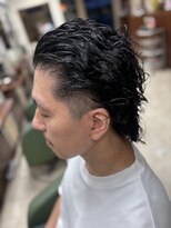 リル 西宮(LiL')&nbsp;【LiL'西宮】メンズミディアムロングスパイラルパーマ