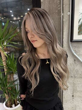 ルーフアクト(LUFE act) 大人上品 バレイヤージュカラー