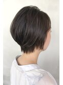 丸みショートボブ