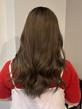 ブリーチベース/赤み消しオリーブベージュ